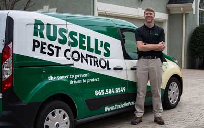 About Russell's Pest Control in Knoxville and Eastern Tennessee